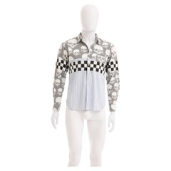 Comme des Garcons Homme Plus S/S 2011 Skull Checkered Button Up Shirt