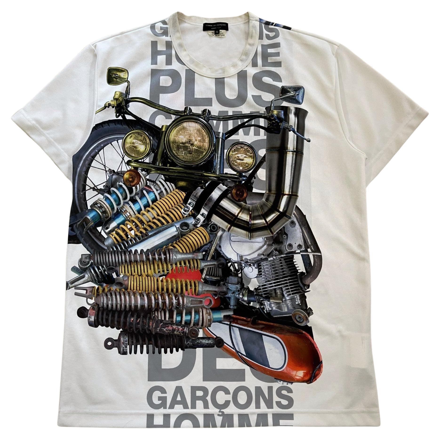 Comme Des Garcons Homme Plus S/S2020 Metallic Outlaw T-Shirt For Sale