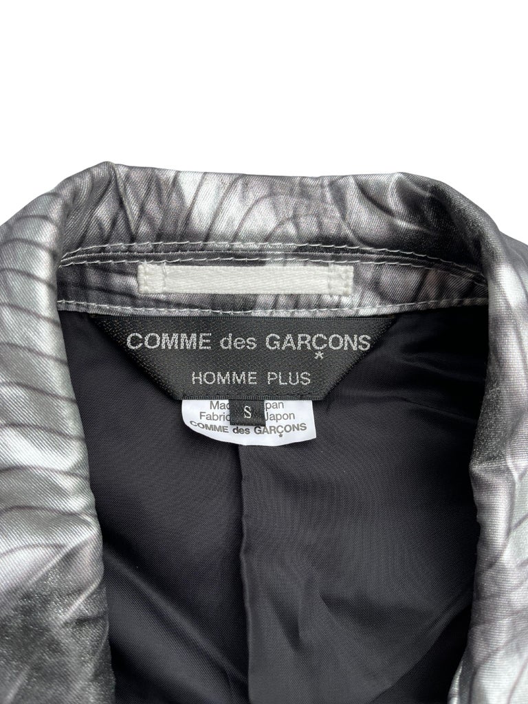 Comme Des Garcons Homme Plus Sheer Metal Riders Jacket, Spring Summer ...