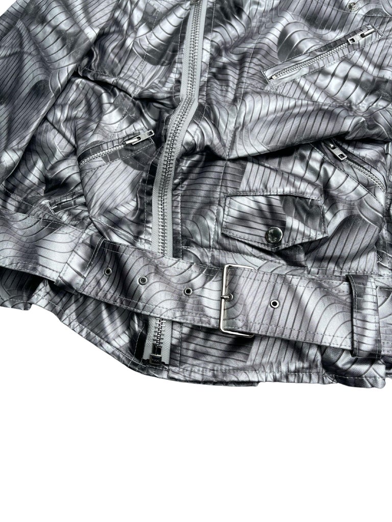 Comme Des Garcons Homme Plus Sheer Metal Riders Jacket, Spring Summer ...