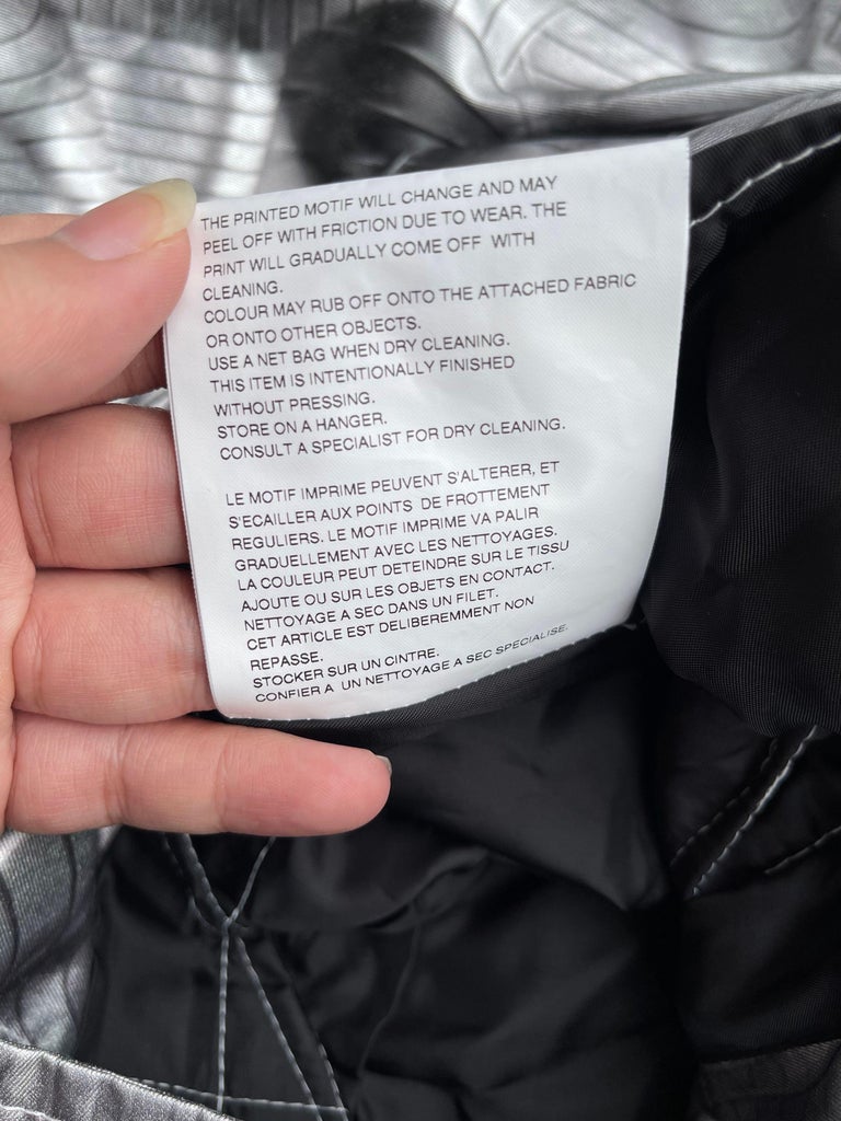 Comme Des Garcons Homme Plus Sheer Metal Riders Jacket, Spring Summer ...