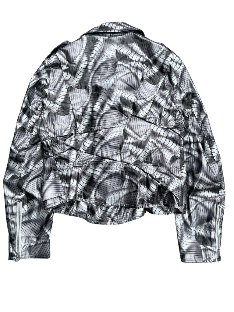 Comme Des Garcons Homme Plus Sheer Metal Riders Jacket, Spring Summer ...