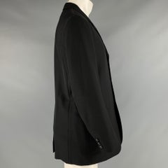 COMME des GARCONS HOMME PLUS Size M Black Single breasted Coat