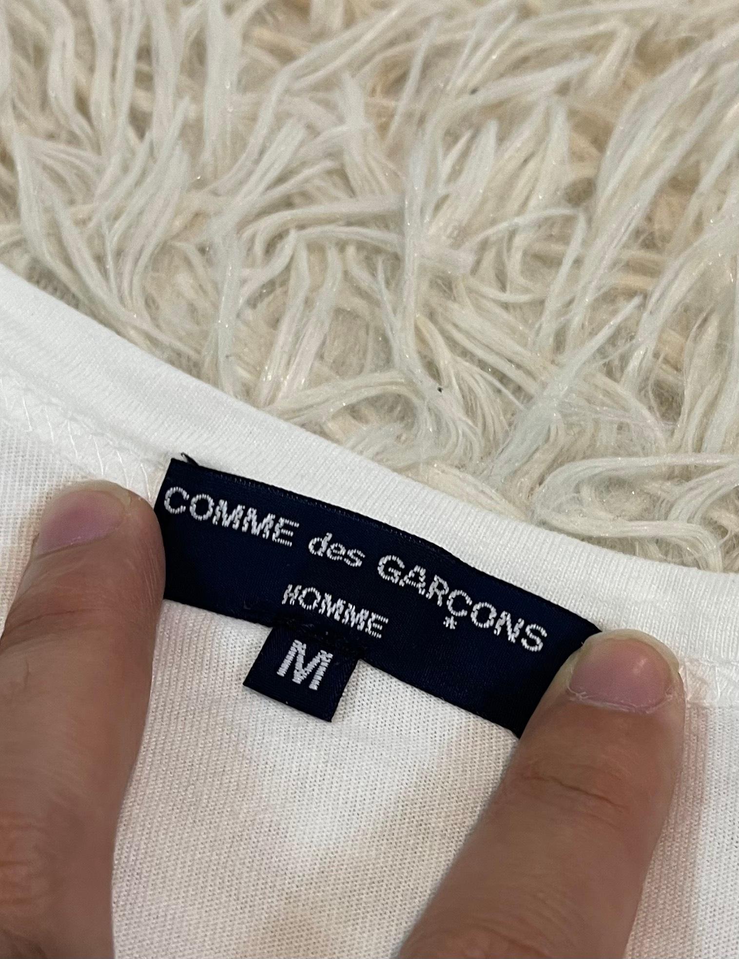 Comme Des Garcons HOMME S/S2012 All-over Text T-Shirt In Excellent Condition For Sale In Seattle, WA