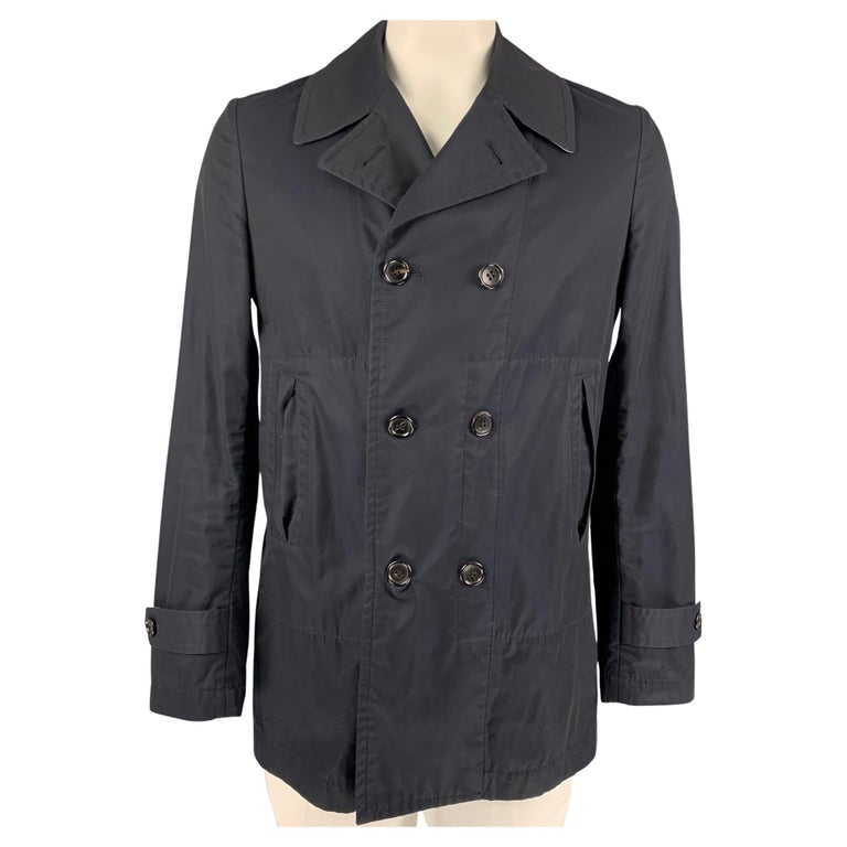 COMME des GARCONS shirt Stainless collar coat Navy M