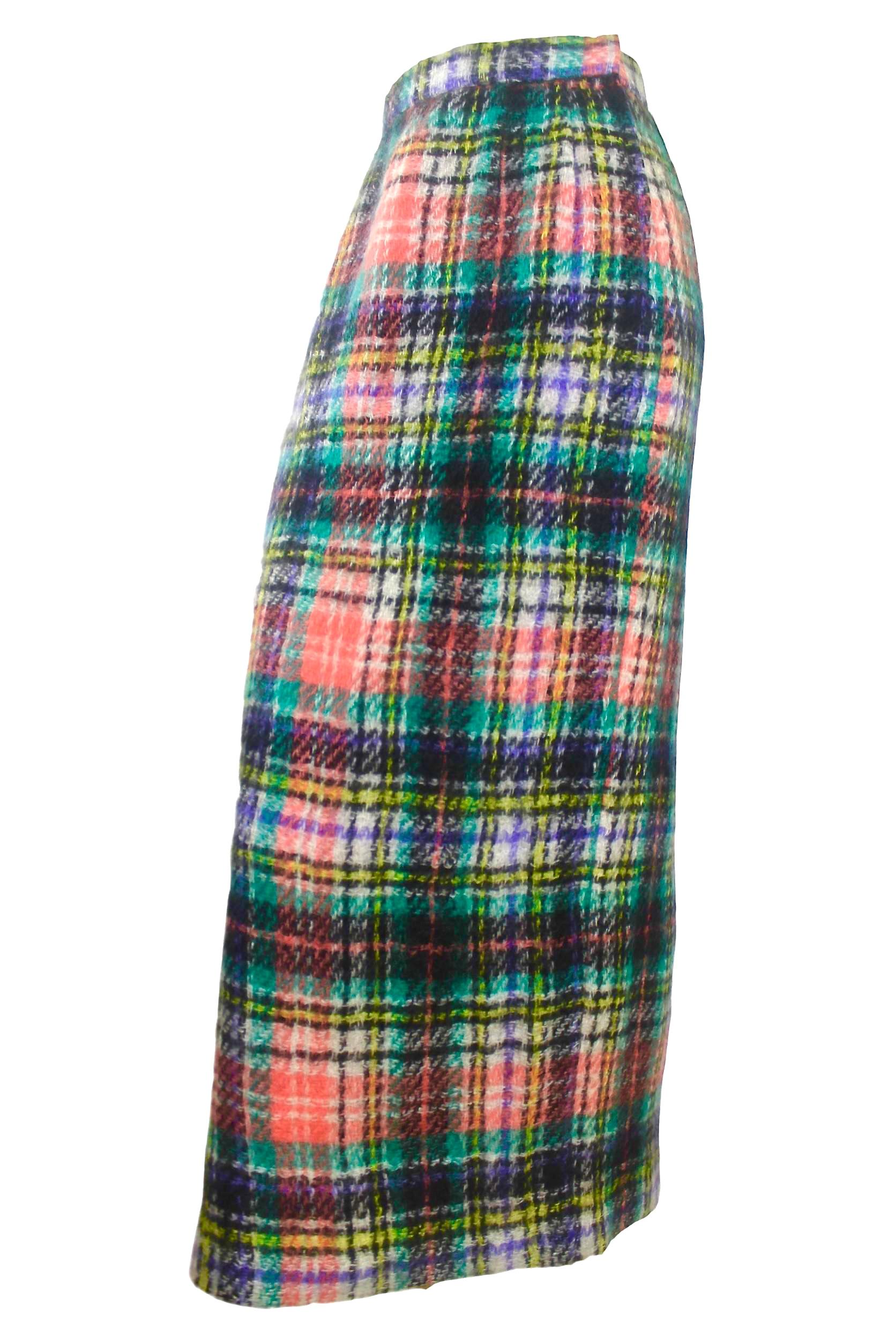 Junya Watanabe Comme des Garcons
1999 Collection
Plaid Mohair Skirt
Labelled size S