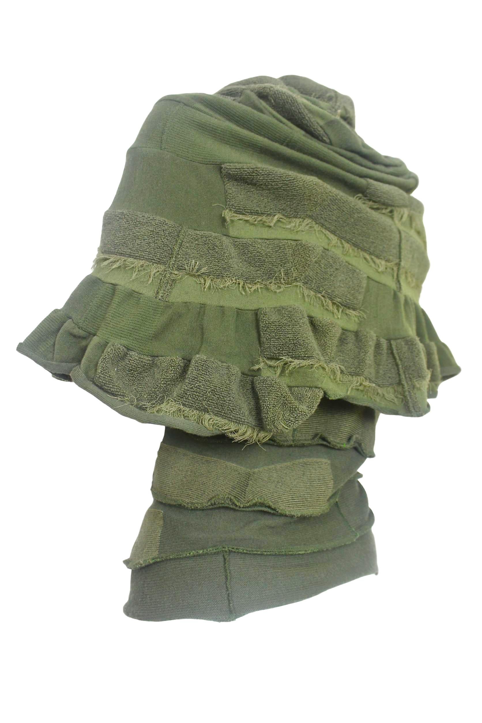 Comme des Garçons Junya Watanabe 2006 Collection Military Knitted Poncho 8