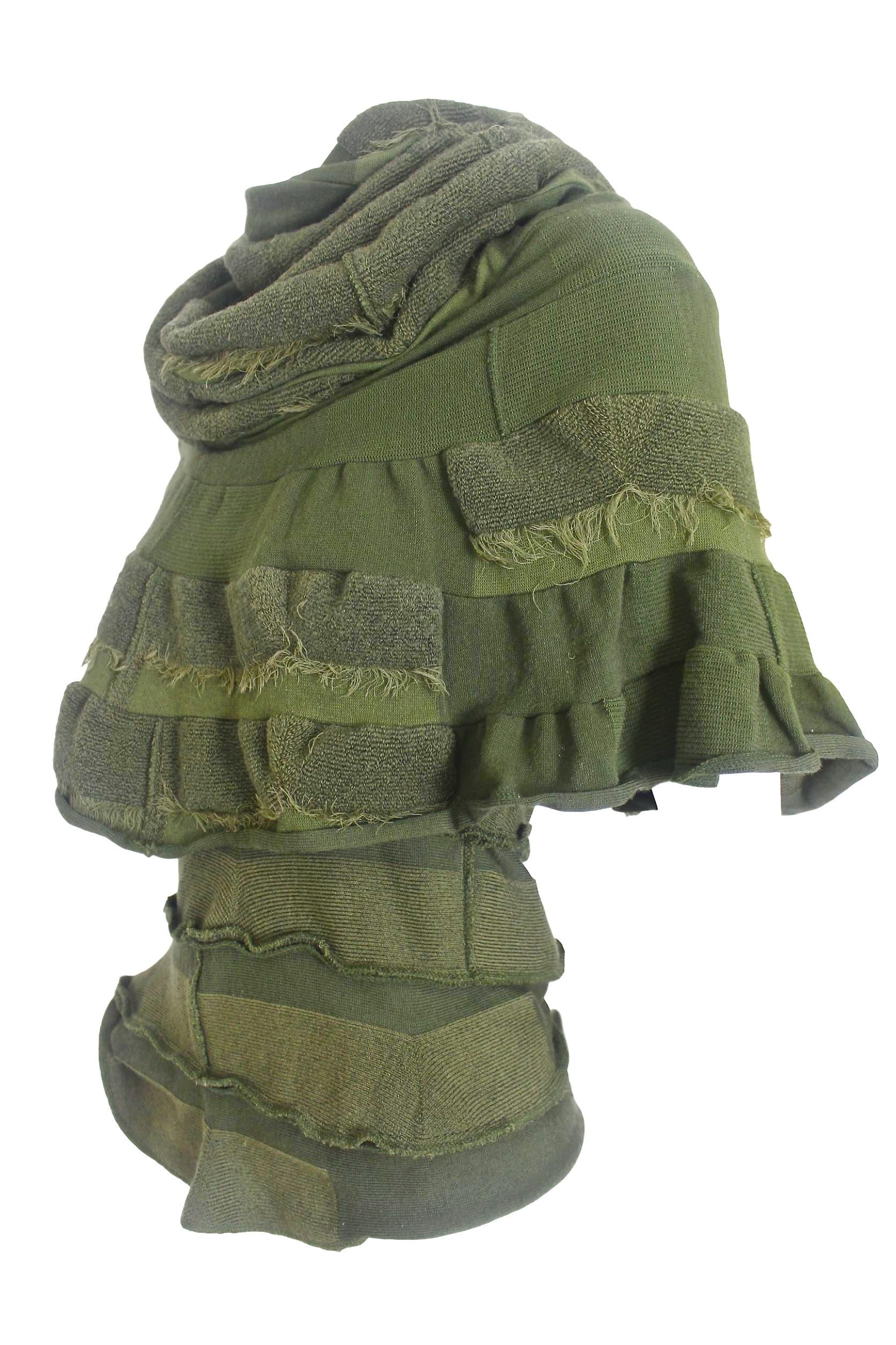 Comme des Garçons Junya Watanabe 2006 Collection Military Knitted Poncho 10