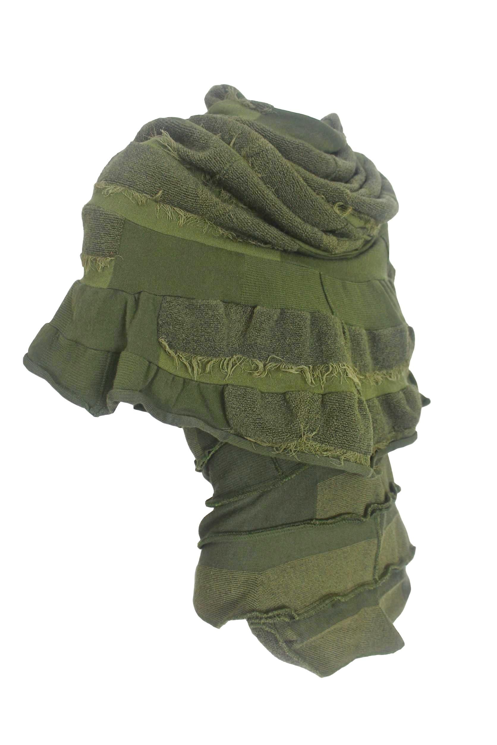 Comme des Garçons Junya Watanabe 2006 Collection Military Knitted Poncho In Good Condition In Bath, GB