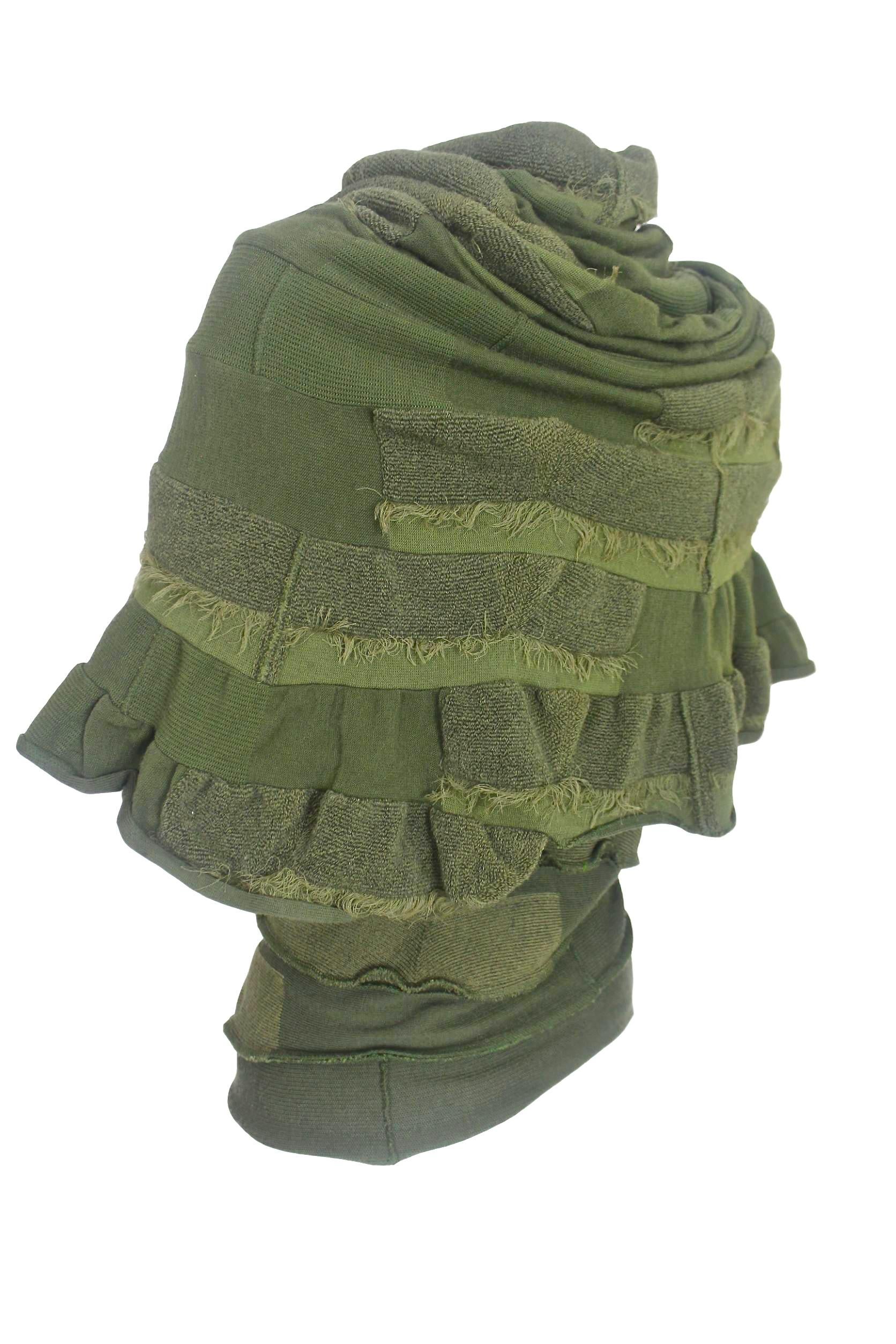 Comme des Garçons Junya Watanabe 2006 Collection Military Knitted Poncho 4