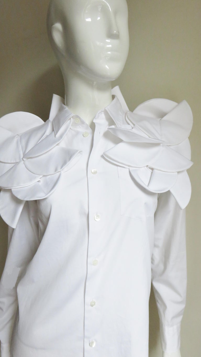 Comme des Garcons Junya Watanabe 3D Origami Applique Shirt For Sale at ...