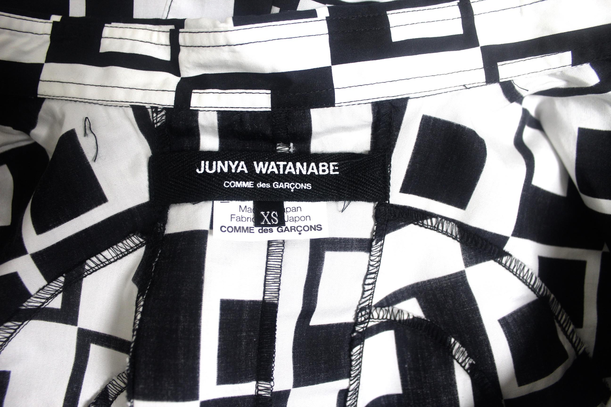 Comme des Garcons Junya Watanabe Geometric Dress AD 2009 For Sale 7