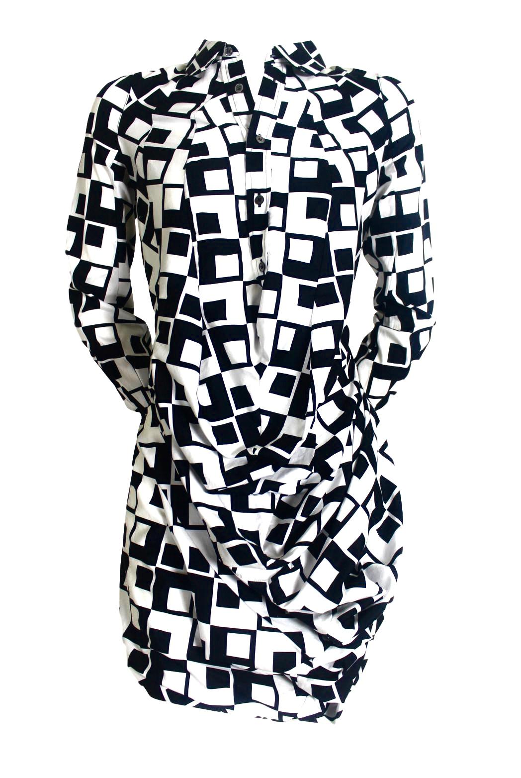 Comme des Garcons Junya Watanabe Geometric Dress AD 2009 In Excellent Condition For Sale In Bath, GB