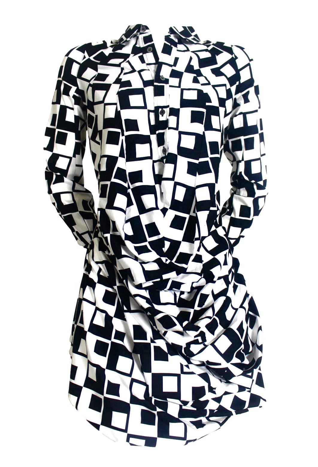 Comme des Garcons Junya Watanabe Geometric Dress AD 2009 For Sale 1