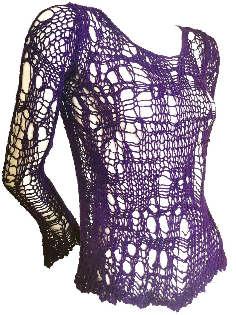 LADDER KNIT SWEATER