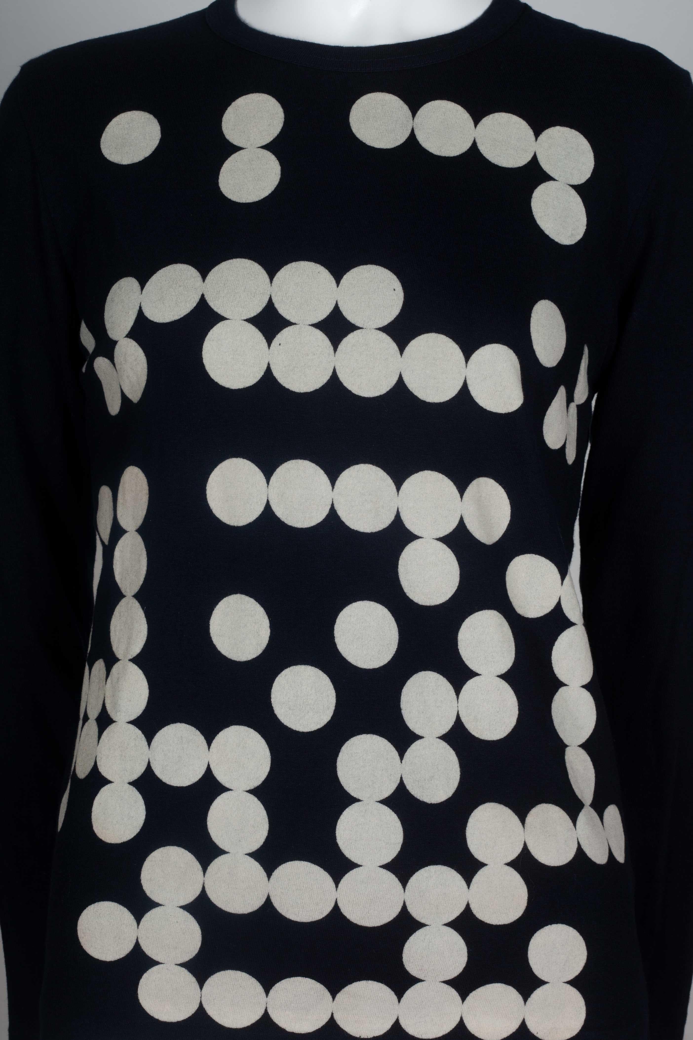 Comme des Garçons Long Sleeve Cotton Shirt with Circles, 2009 2