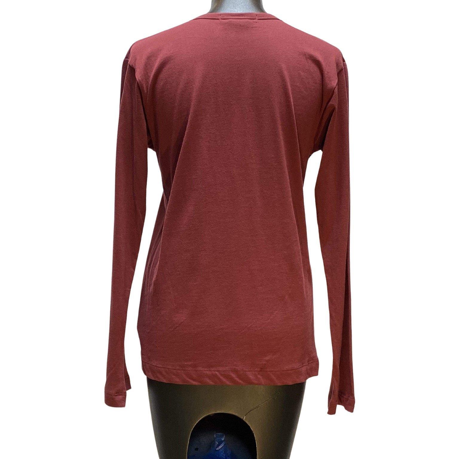 Rosso Top a maniche lunghe Comme Des Garçons in vendita