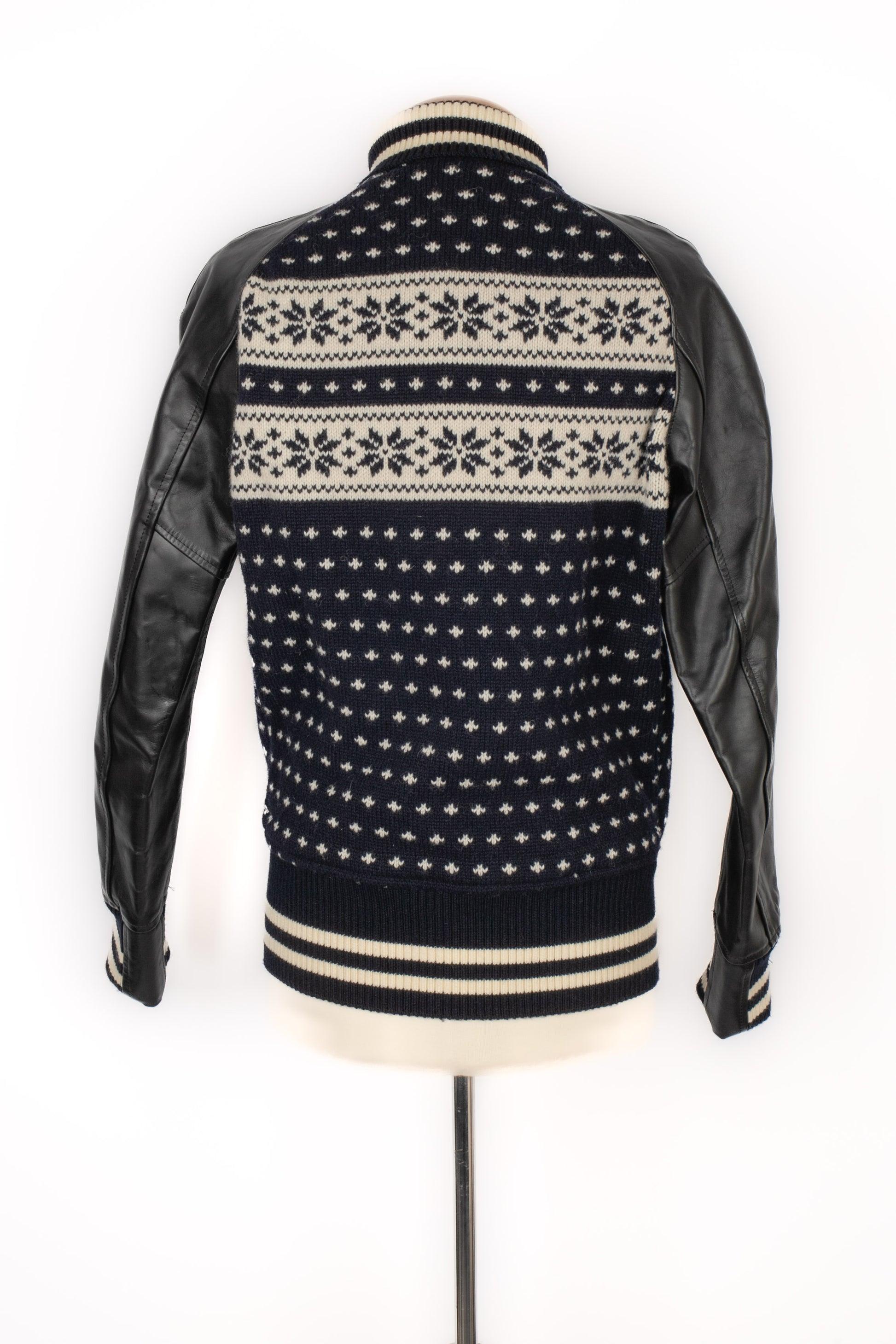 Noir Comme Des Garçons Homme Veste en laine en vente