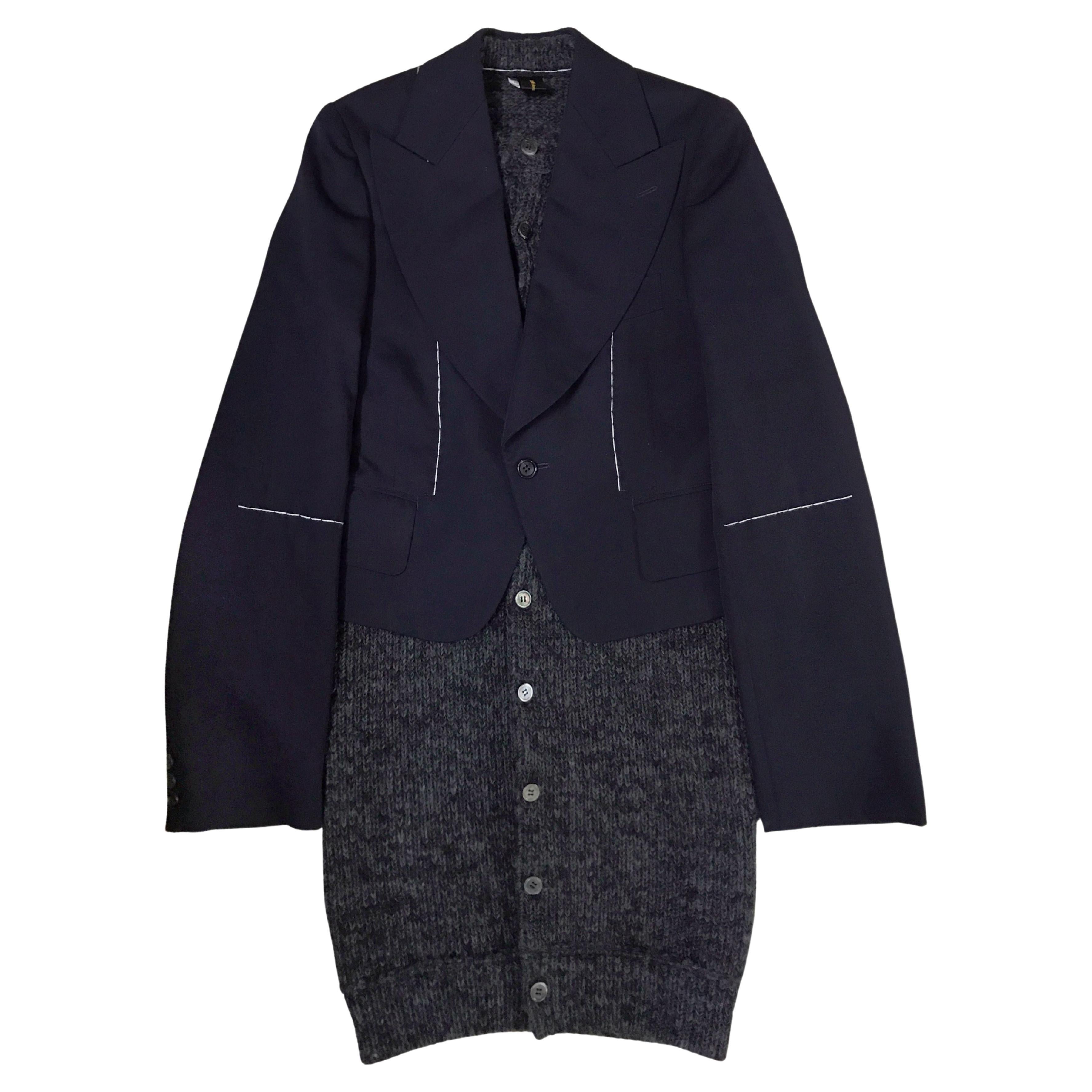 Comme Des Garcons "Monster" Hybrid Docking Coat, Autumn Winter 2014. For Sale