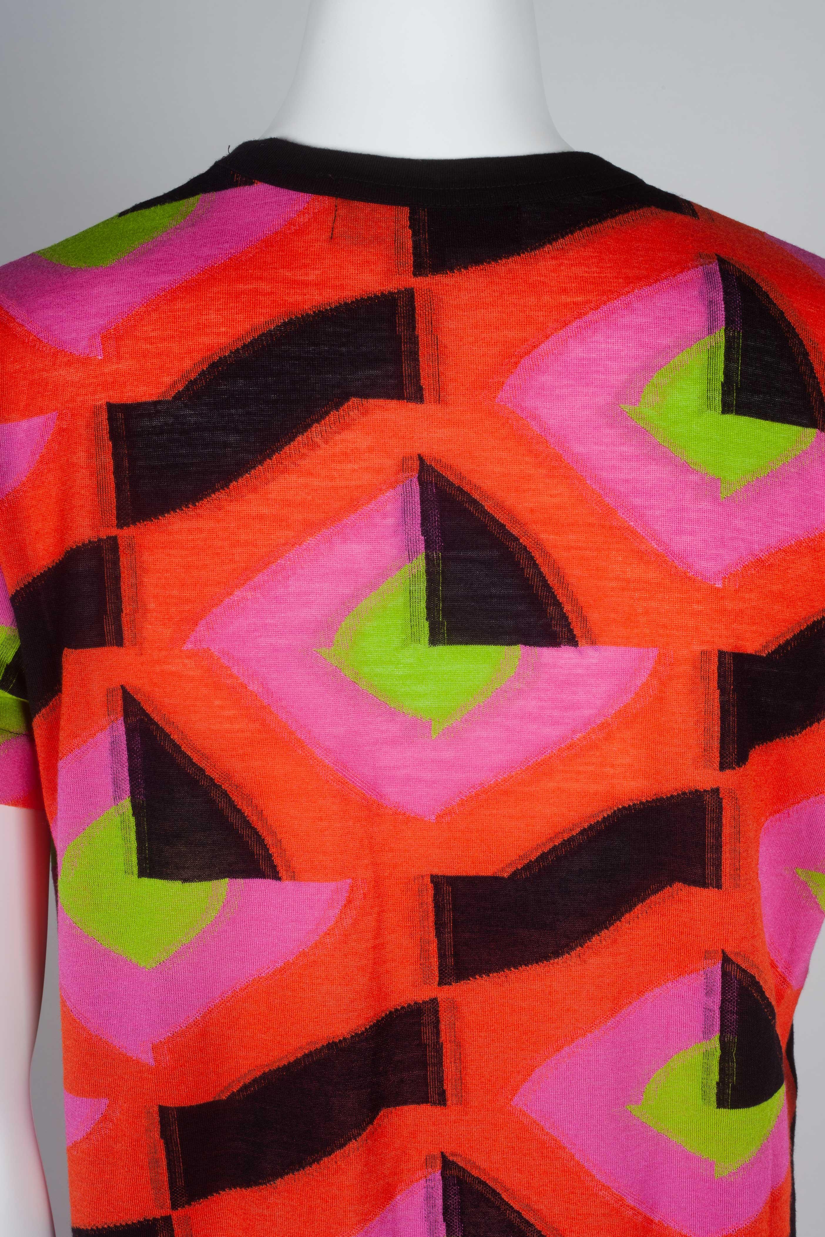 Comme des Garçons Multi-Color Knit T-shirt, 2015 1