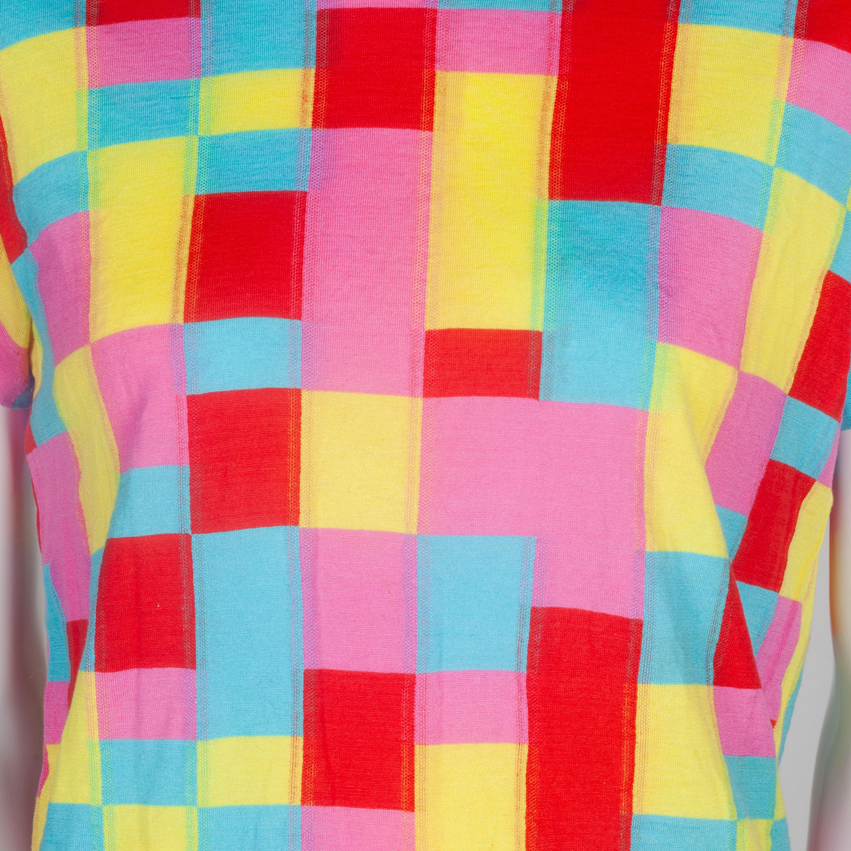 Comme des Garçons Multi-Color Patchwork T-shirt, 2001 1