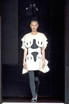 Comme des Garcons NWT 2014 Runway Oversized Aerodynamic Link Dress