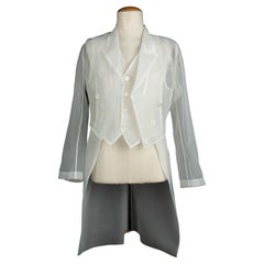 Comme des garçons organza shirt Comme des garçons organza shirt