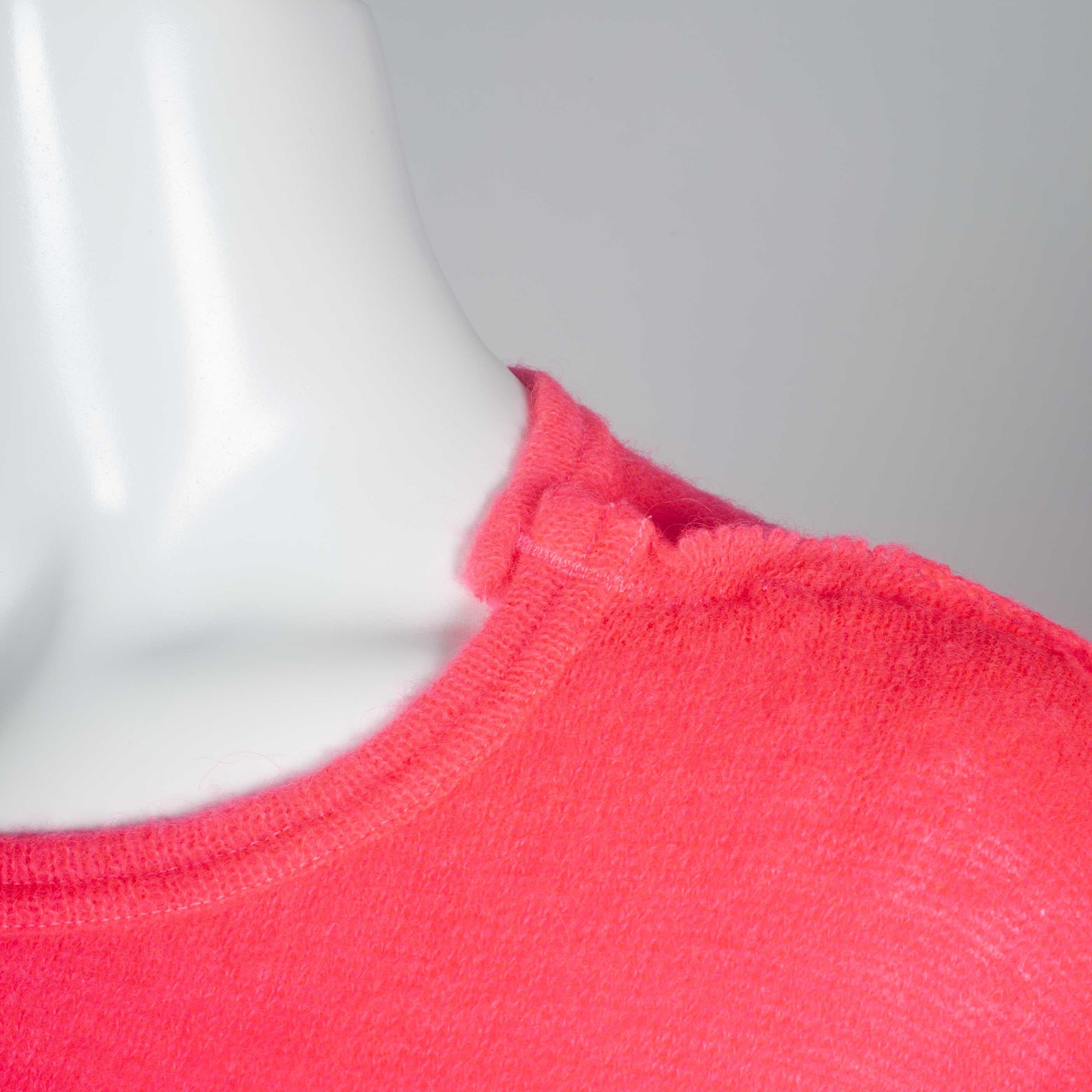 Comme des Garçons Pink Asymmetric Sweater Dress, 2013 3