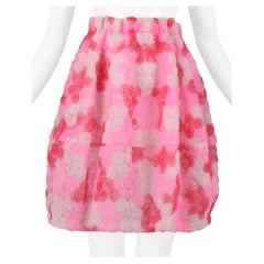Comme Des Garcons Pink Rose Tulle Skirt 2008