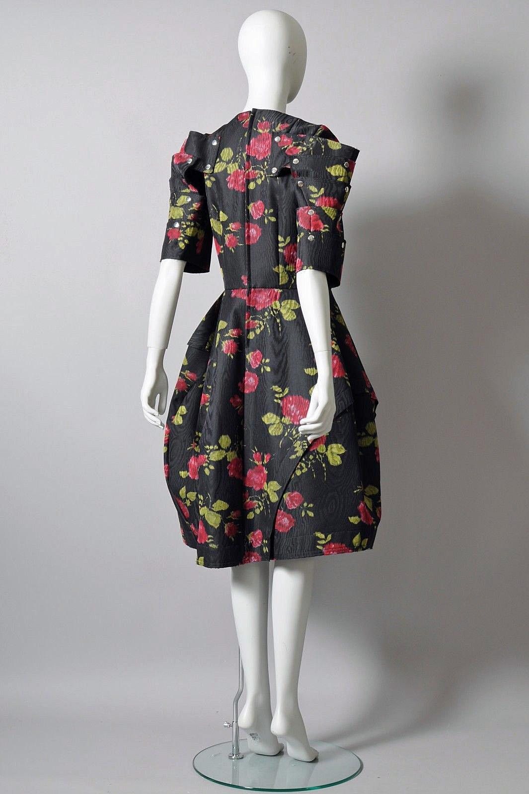 Comme des Garcons „Punks in the 18th Century“ Samurai-Kleid im Angebot 3