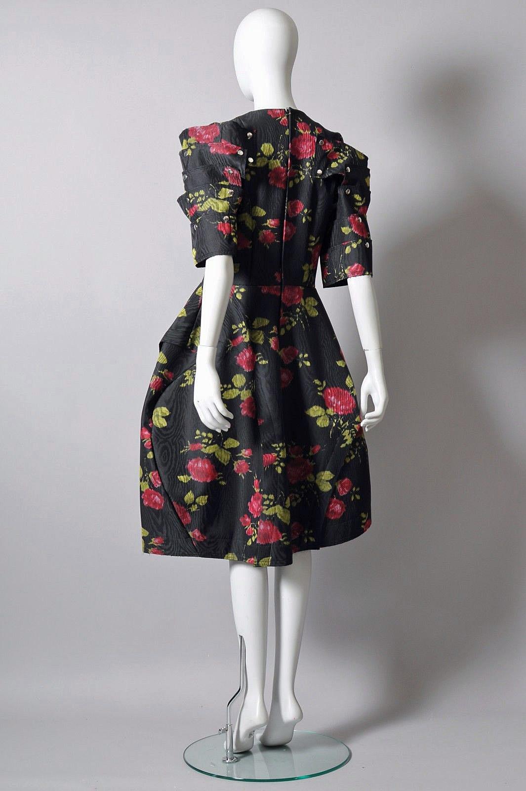 Comme des Garcons „Punks in the 18th Century“ Samurai-Kleid im Angebot 4