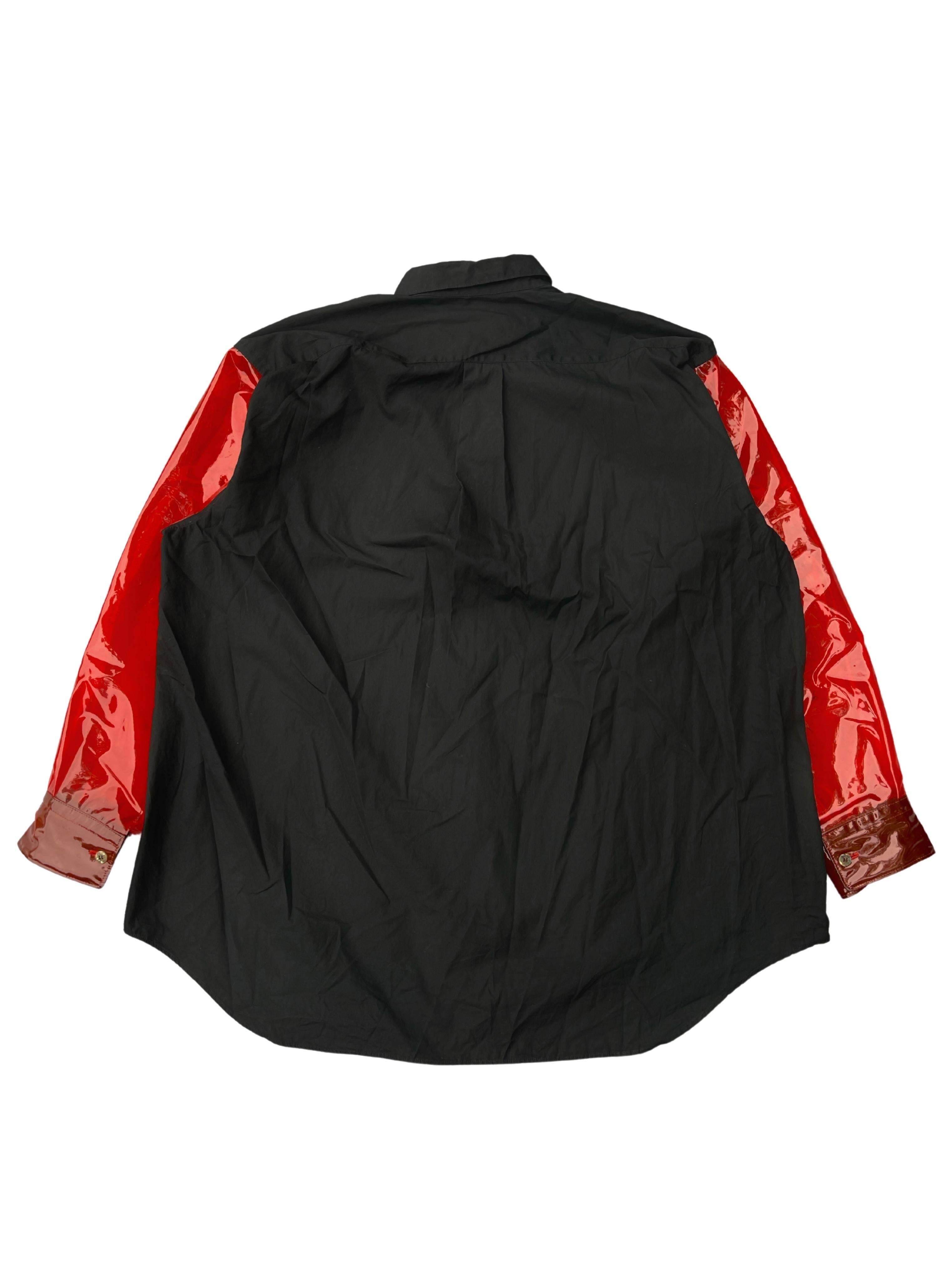 Comme Des Garcons PVC Hybrid Shirt, Autumn Winter 1991 