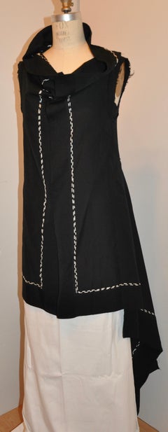 Comme des Garcons Rare "Limited Edition" Black Deconstructed Embroidered Dress