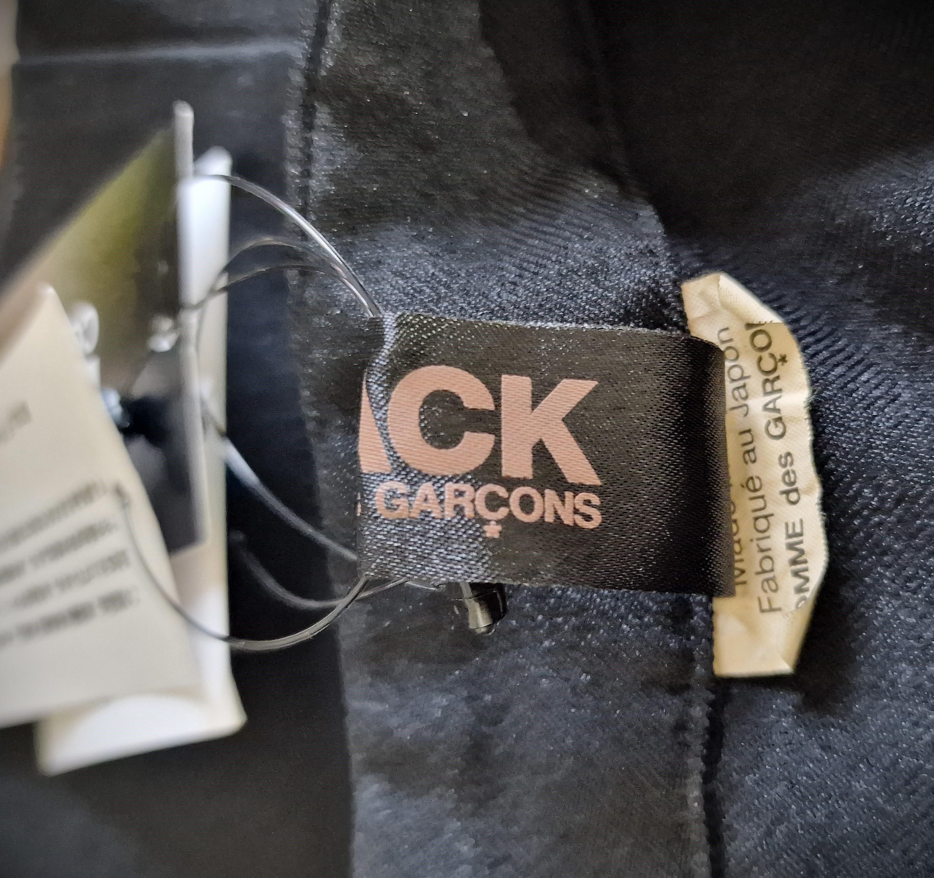 Comme des Garcons Rivet Riveted Suspenders Schwarzes plissiertes Herren- und Damenkleid im Angebot 12