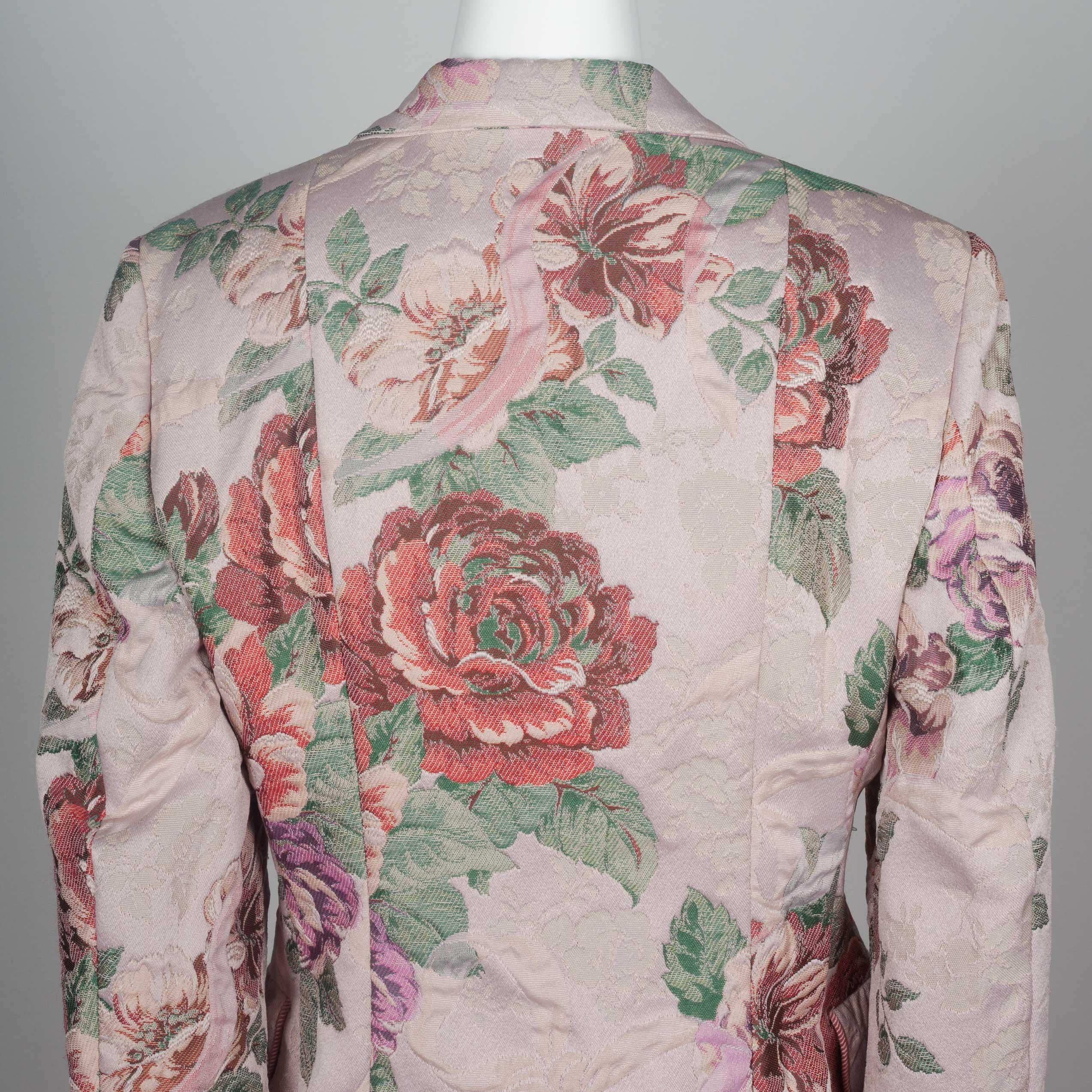 Comme des Garçons Robe de Chambre Floral Tapestry Jacket, 1999 7