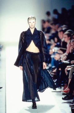 Comme Des Garçons S/S 2002 Sheer Hybrid Military Jacket