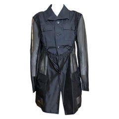 Comme Des Garçons S/S 2002 Sheer Hybrid Military Jacket