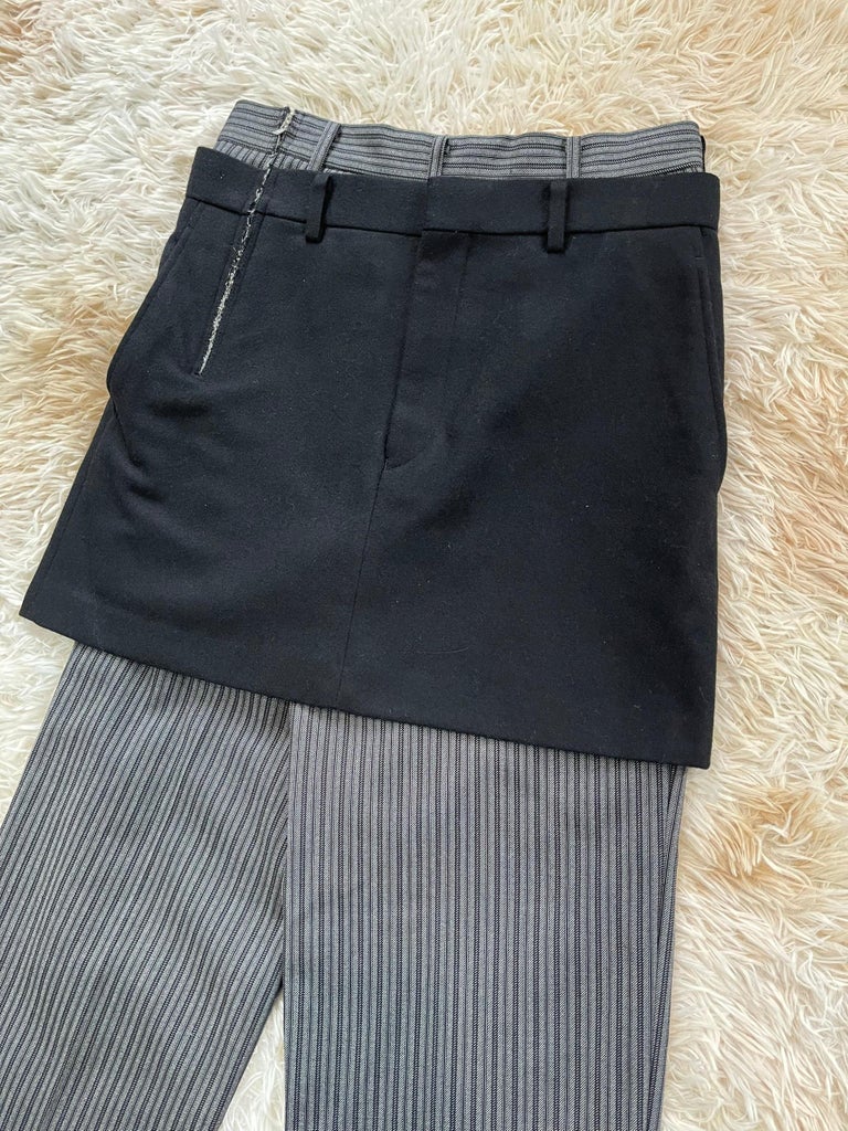 Comme Des Garcons S/S2005 Short/Trouser Hybrid Pants In Excellent Condition For Sale In Tương Mai Ward, Hoang Mai District