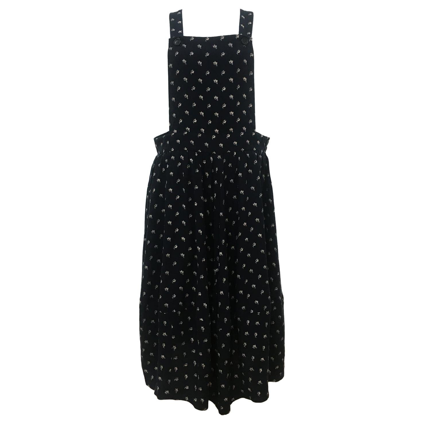 Comme des Garcons Salopette Overall Skirt Dress AD 2013 