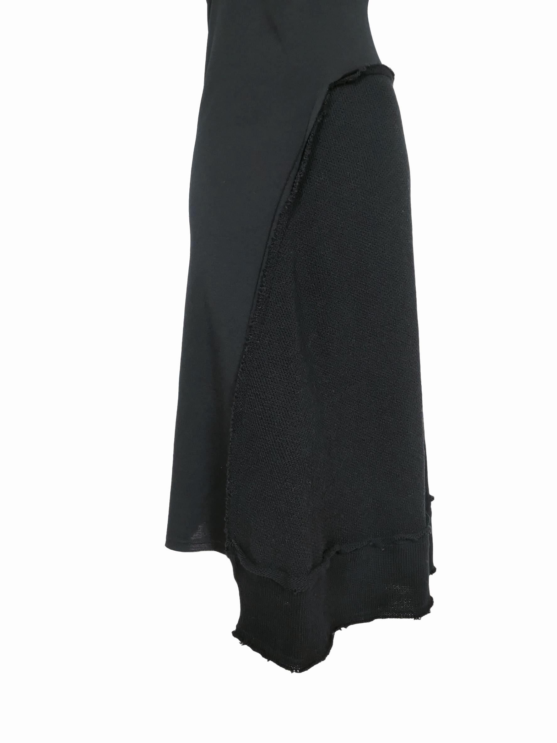 Black Comme des Garcons Sample Dress 2002  For Sale