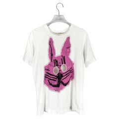 Comme Des Garcons SHIRT S/S2019 T-Shirt mit ausgeschnittenem Kaninchen