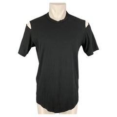 COMME des GARCONS SHIRT Size One Size Black Cotton Cutout T-shirt
