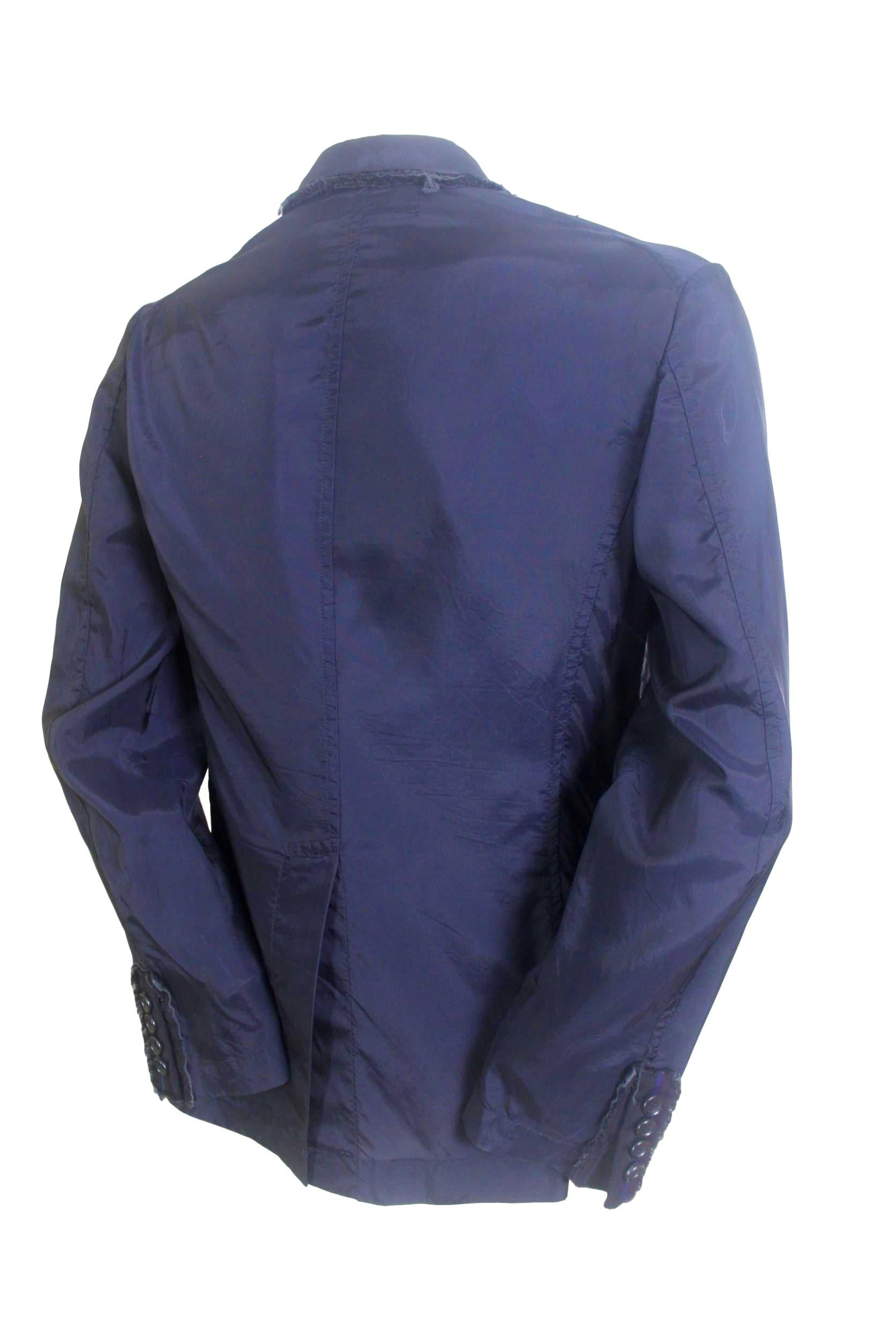 Comme des Garcons Tricot 2004 Cupro Deconstructed Jacket For Sale 1