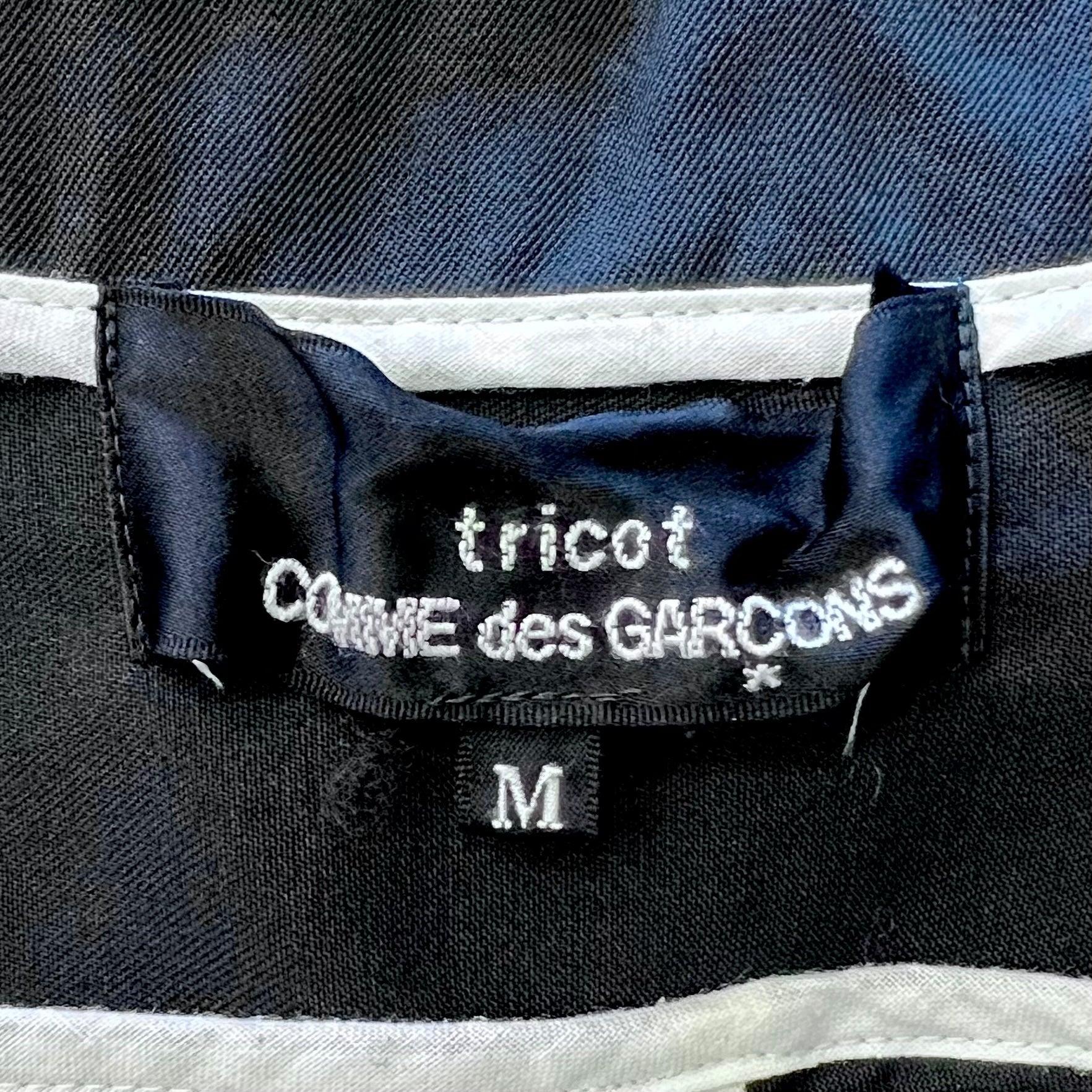 Comme des Garçons Tricot Jacke mit schwarzen Kapuzenärmeln, 2000er im Zustand „Hervorragend“ im Angebot in Los Angeles, CA