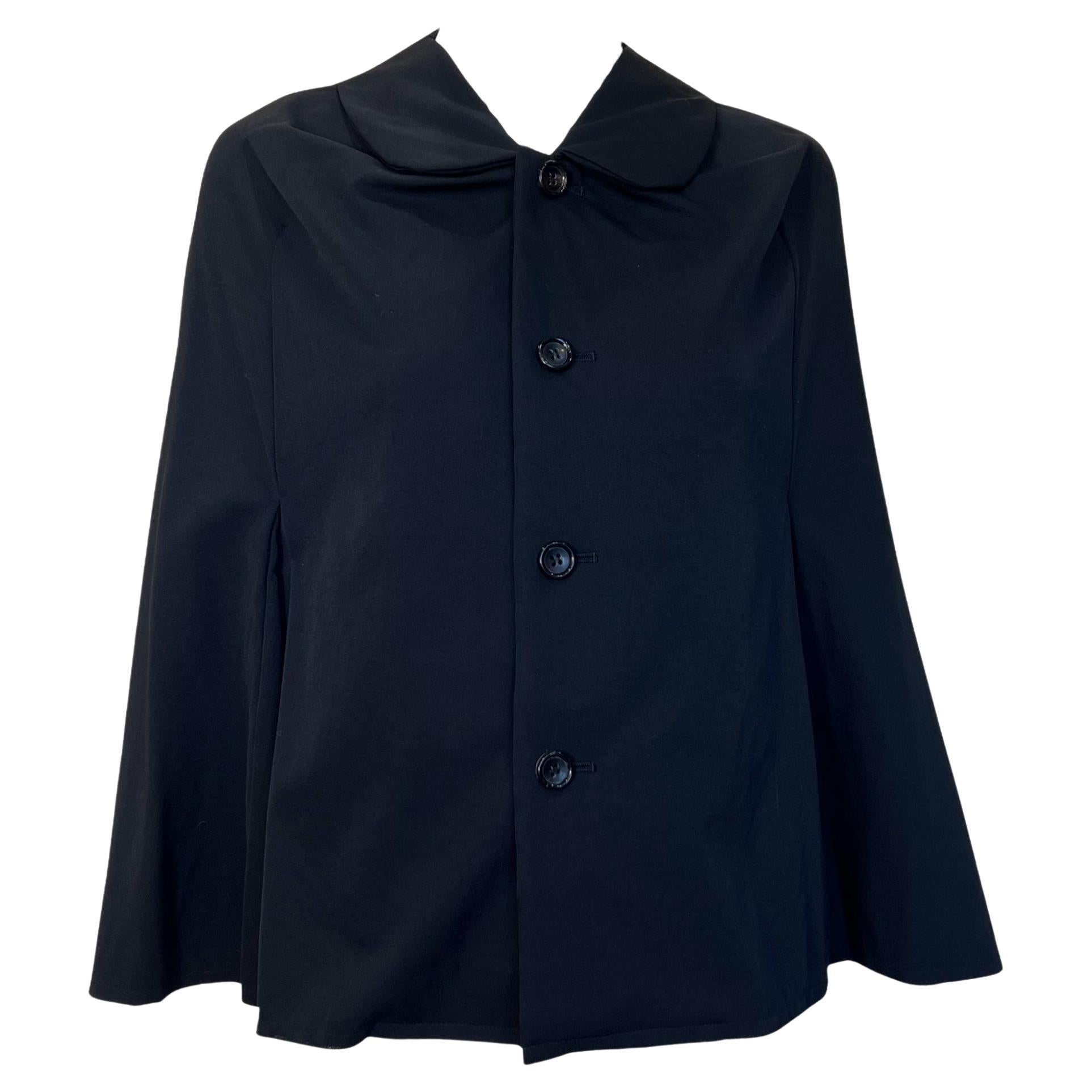 Comme des Garçons Tricot Jacke mit schwarzen Kapuzenärmeln, 2000er im Angebot