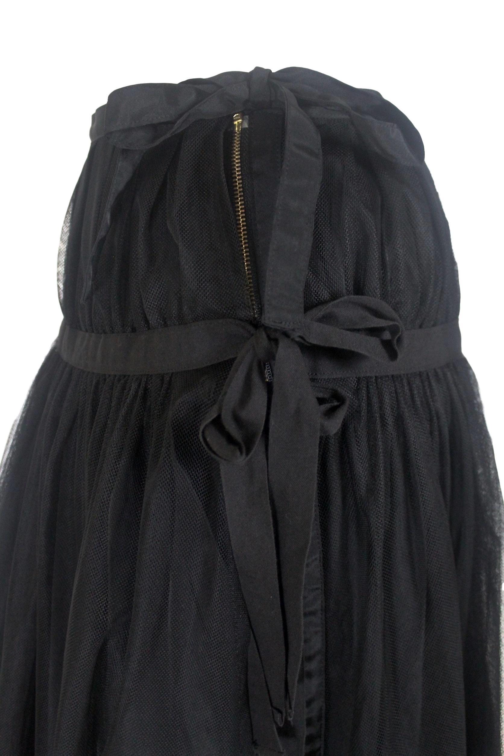 Comme des Garcons Tricot Double Layer Wrap Skirt 2007 In Excellent Condition For Sale In Bath, GB