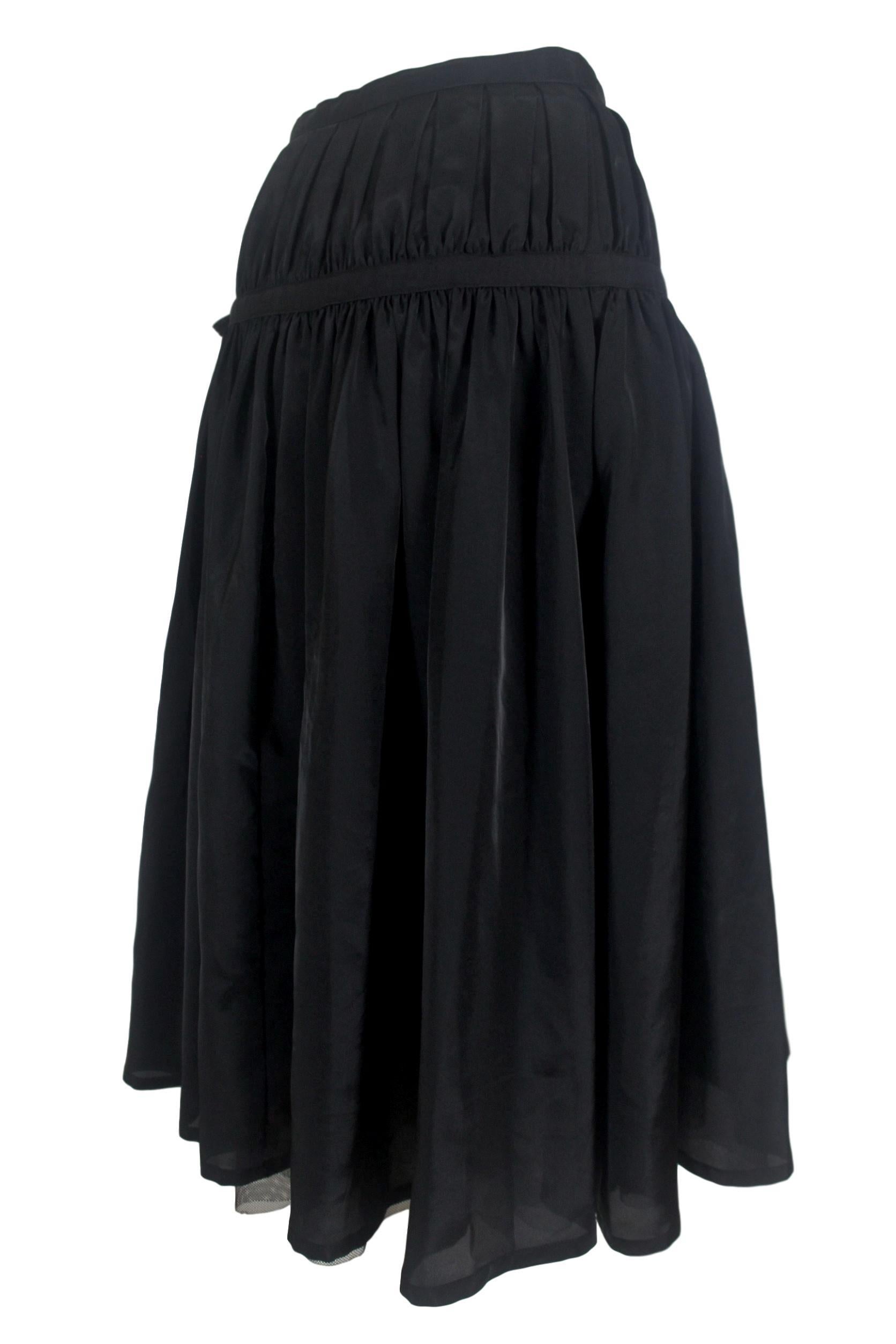 Comme des Garcons Tricot Double Layer Wrap Skirt 2007 For Sale 1