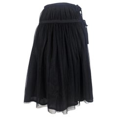 Comme des Garcons Tricot Double Layer Wrap Skirt 2007