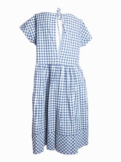 Comme des Garcons Tricot oversized gingham dress