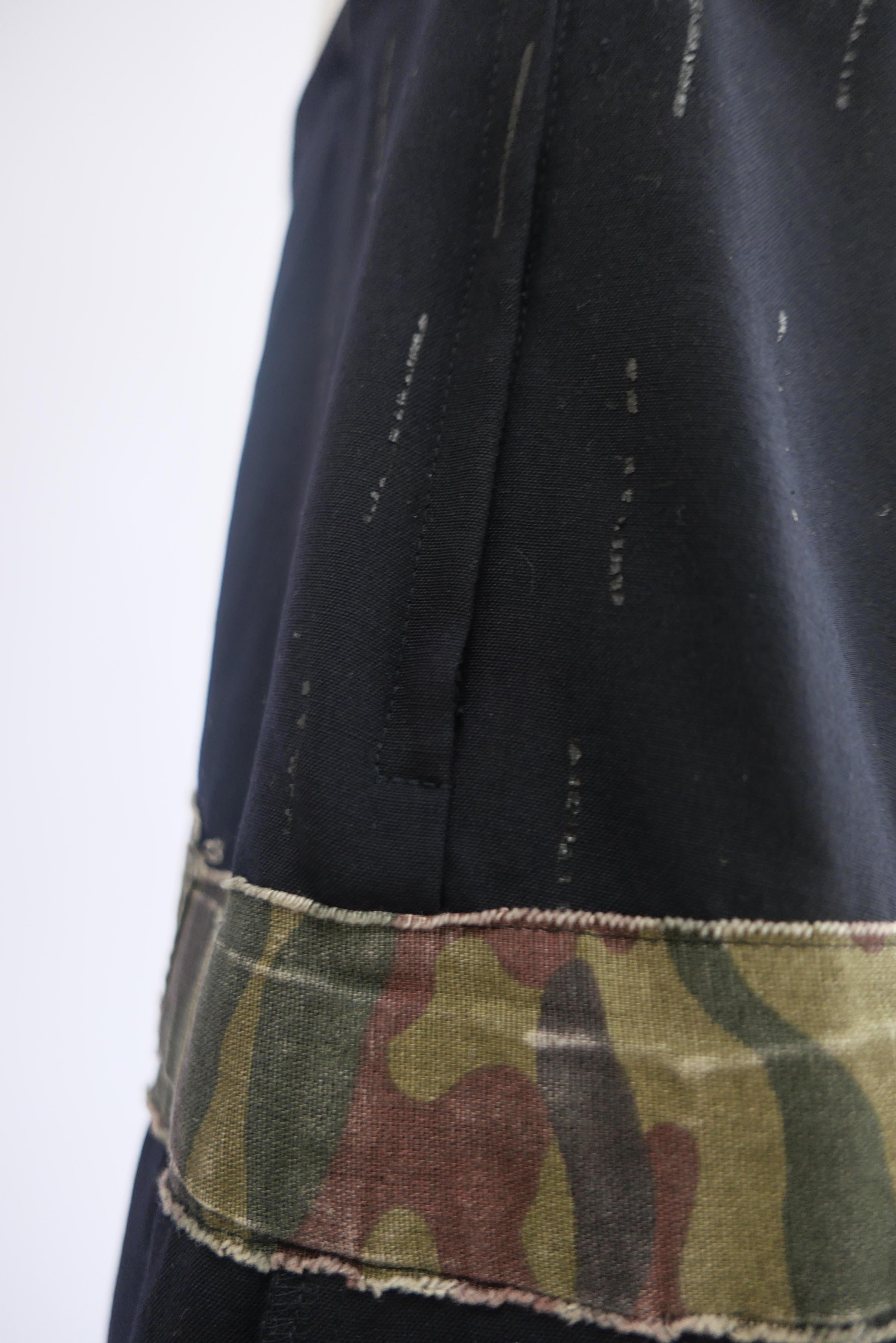 Black Comme Des Garçons Tricot Skirt For Sale